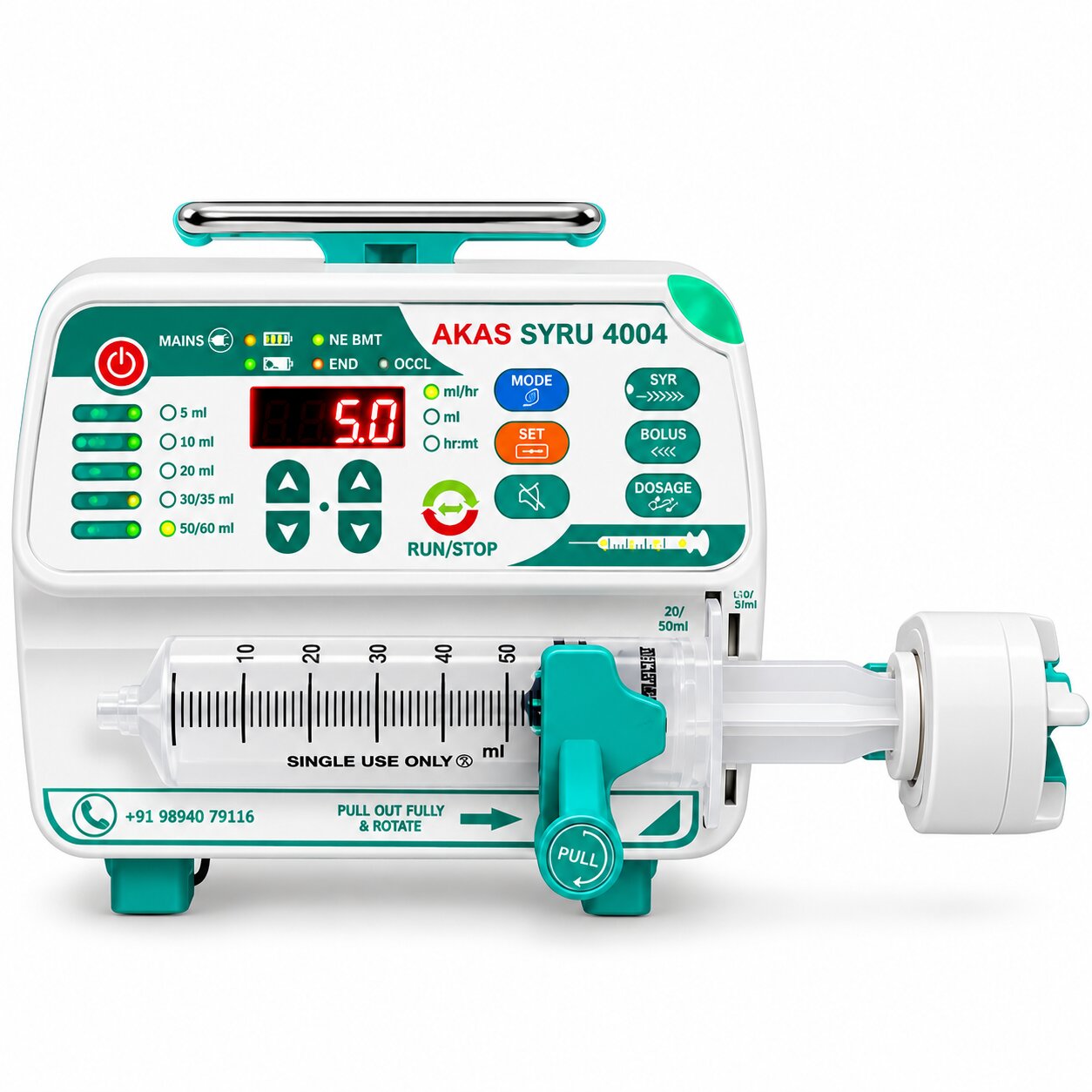 AKAS SYRINGE PUMP - AKAS-4000