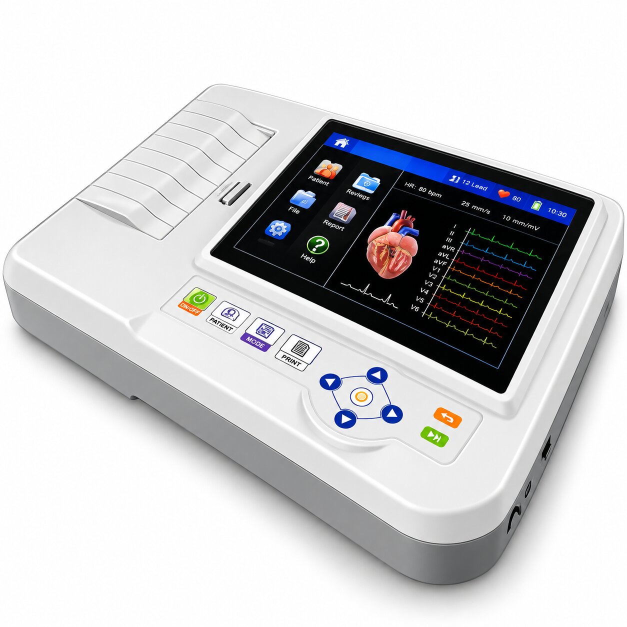 SIX CHANNEL ECG MACHINE - CMS-600G
